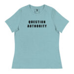 Question Authority - Relaxed T-Shirt (Women) - Image 2