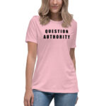 Question Authority - Relaxed T-Shirt (Women) - Image 5